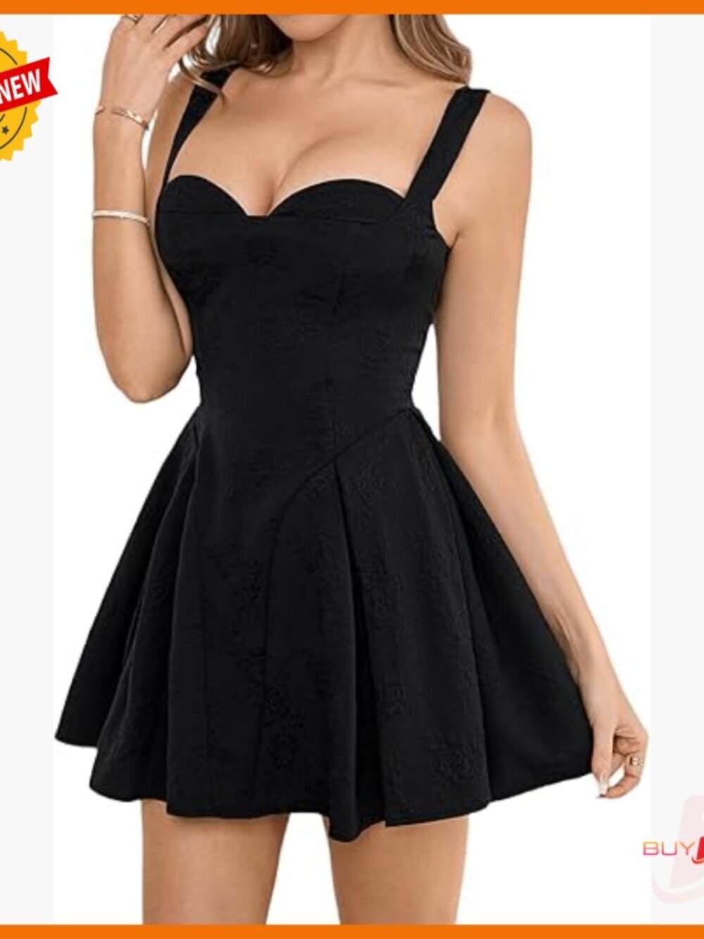 Summer Sleeveless Mini Dress A-Line Flowy Casual Sundress Polyester